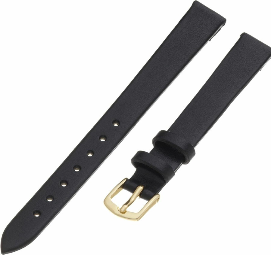 Clearance Hadley-Roma Hadley-Roma Women'S 12Mm Leather Watch Strap, Color:Black (Model: Lsl702La 120)