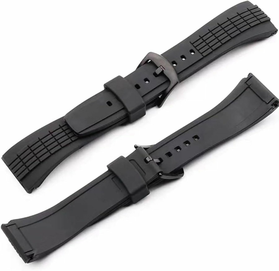 Best Adwoa Silicone Rubber Watch Band Strap Compatible With Seiko Velatura/Srh Series Spc007-26Mm Velatura Watch Band