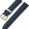 Hot Timex Timex 20Mm Genuine Leather Strap Gray With Rose Gold-Tone Buckle