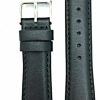 Wholesale NewLife 14Mm Black Genuine Leather Watchband | Comfortable, Soft Padded Replacement Watchstrap That Brings New Life To Any Watch (Womens Standard Length)