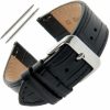 New Gilden Gilden Uni 16-30Mm Gator-Grain Flat Stitched Leather Watch Strap F30