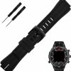 Online Topuly Topuly 24Mm X16Mm Rubber Watch Band Replacement For Timex T2N720 T2N721 T2N739 Tw2T76500 Tw2T76300 Tw2T76400 Silicone Strap Wirstband Accessories For Men And Women