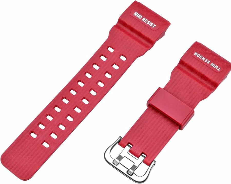 Hot Hstrap Hstrap Silicone Watch Bands Strap Replacement Rubber Sport Watch Band For Men Compatible For Caiso G-Shock Gg1000 Gsg100 Gwg100