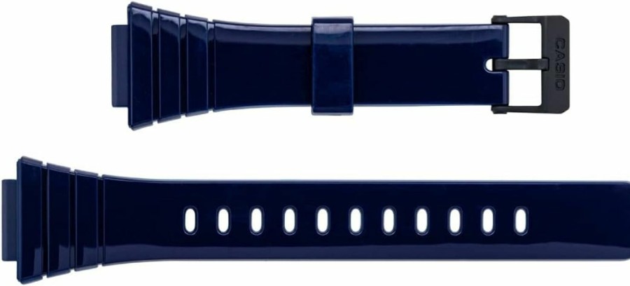 Wholesale BUZZUFY Buzzufy Watch 10435865 Blue Rubber Watch Strap W-215H-2Av 18Mm