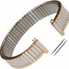 Hot Gilden Gilden Custom Length Ladies Expansion 12-16Mm Two-Tone Stainless Steel Watch Band 144-T