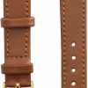 Best Pwshymi Pwshymi Uni Universal Pin Buckle Watch Band Pin Buckle Leather Watch Band Pu Leather Replacement Watch Strap Accessory Brown