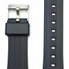 Clearance NewLife Newlife 19Mm Black Rubber Pvc Material Watch Band | Comfortable And Durable Replacement Wrist Strap That Brings To Any Watch For Men And Women