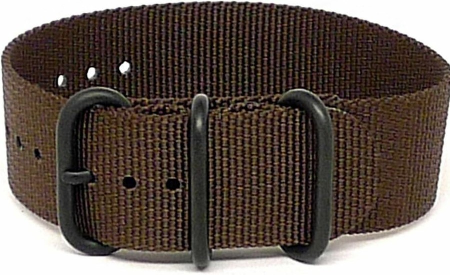 Best Da Luca Ballistic Nylon Military 1 Piece Watch Strap (Pvd Buckle) 18Mm 20Mm 22Mm 24Mm 26Mm