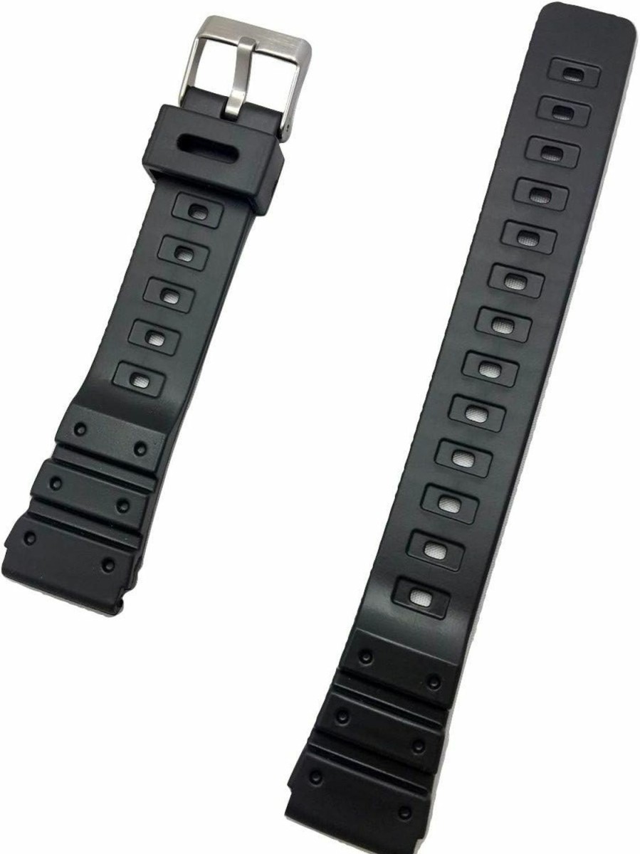 Best NewLife Newlife 18Mm Black Rubber Pvc Material Watch Band | Comfortable And Durable Replacement Wrist Strap That Brings To Any Watch For Men And Women