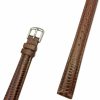 Online NewLife 14Mm Long, Dark Brown, Genuine Leather Watchband | Classy Teju Lizard Grain, Lightly Padded, Replacement Watchstrap That Brings New Life To Any Watch (Ladies Long Length)