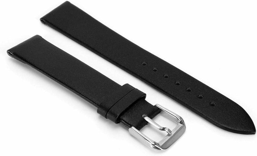 Wholesale zjchao Zjchao Watch Strap, 1 Pair 19Mm Uni Pu Leather Watch Band Pin Buckle Watchband Replacement Accessory For All Kinds Of Different Watches