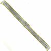 New Speidel Speidel 8-11Mm Two Tone Flex Expansion Womens Watch Band 5.7 Inches