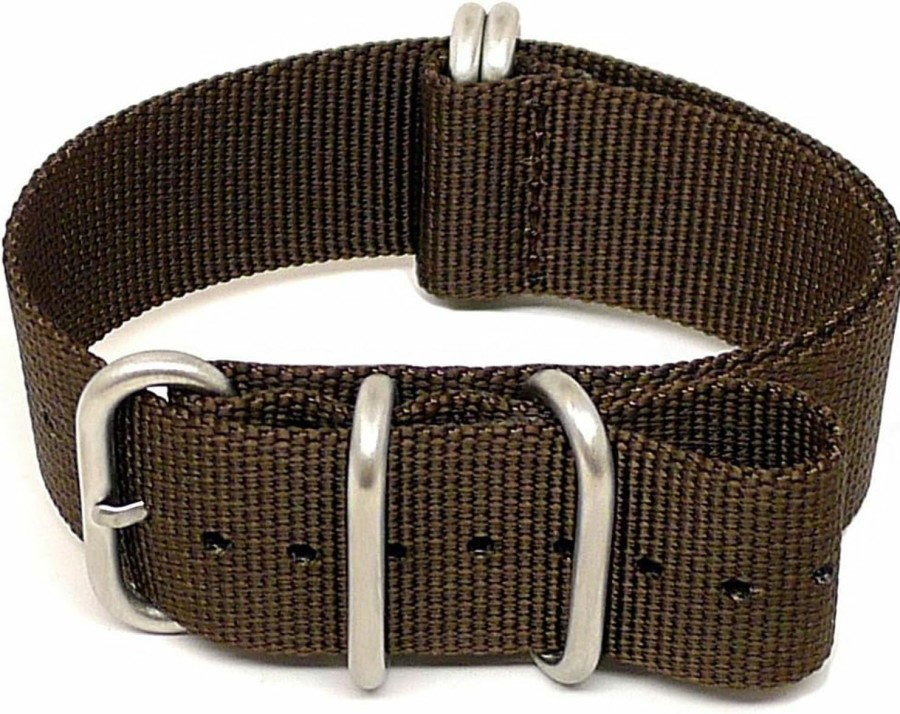 New Da Luca Ballistic Nylon Military Watch Strap (Matte Buckle) 18Mm 20Mm 22Mm 24Mm 26Mm