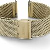 Clearance Timex Timex 20Mm Stainless Steel Mesh Bracelet Rose Gold-Tone With Self-Adjust Clasp