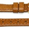 Wholesale Cuir De Lyon 13Mm Stitched Thin Soft Leather Pigskin Strap Watch Band