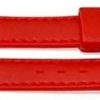 Online Cuir De Lyon 14Mm Bright Red Rubber Sport Watch Band Strap