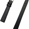 Online NewLife 12Mm Black Genuine Calf Leather Watchband | Elegant Stitched, Flat Replacement Watchstrap That Brings New Life To Any Watch (Womens Standard Length)