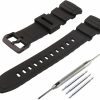 New JETHENG Jetheng Resin Rubber Watch Band Replacement For Casio Mcw 100H, Mcw 100H- 4Av, Mcw 110H, W- S220, Hdd- S100 Watch Strap