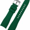 New Strapseeker Dexter Top Grade Silicone Curved Lug End Watch Strap- Watch Bands For Men & Women -Waterproof Rubber Bracelet For Sports & Dive Watches-Replacement For Tudor, Omega & Seiko Watches Black, Blue, Orange, Green