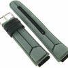 Hot Tec.One 18Mm Tec One Sport Nylon Grey Watch Band Padded 5132 With Free Spring Bars