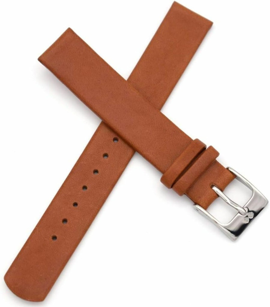 Online bullish 14Mm Spring Bar Genuine Leather Watch Strap Replacement For Skagen