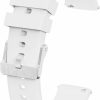 New NBONAL Nbonal Silicone Watch Band With Quick Release For Women Men Soft Thin Strap For Replacement(20Mm-White)