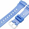 New KHZBS Khzbs Frosted Resin Watch Band Replacement For Casio Women'S Ba-110 Ba-111 Ba-112 Ba-120 Ba-125 Baby-G Analog-Digital (14Mm)