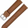 Wholesale Afany Watch Band Quick Release - France Calf Leather Watch Strap - Polished Silver Pin Buckle - Choice Of Width - 18Mm, 19Mm, 20Mm, 21Mm 22Mm