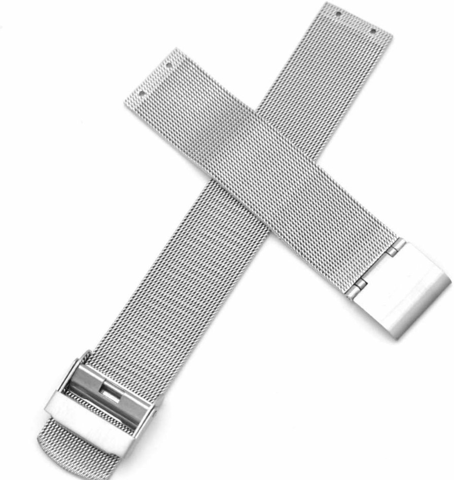 Best bullish 18Mm Screwing Stainless Steel Watch Strap Replacement For Skagen