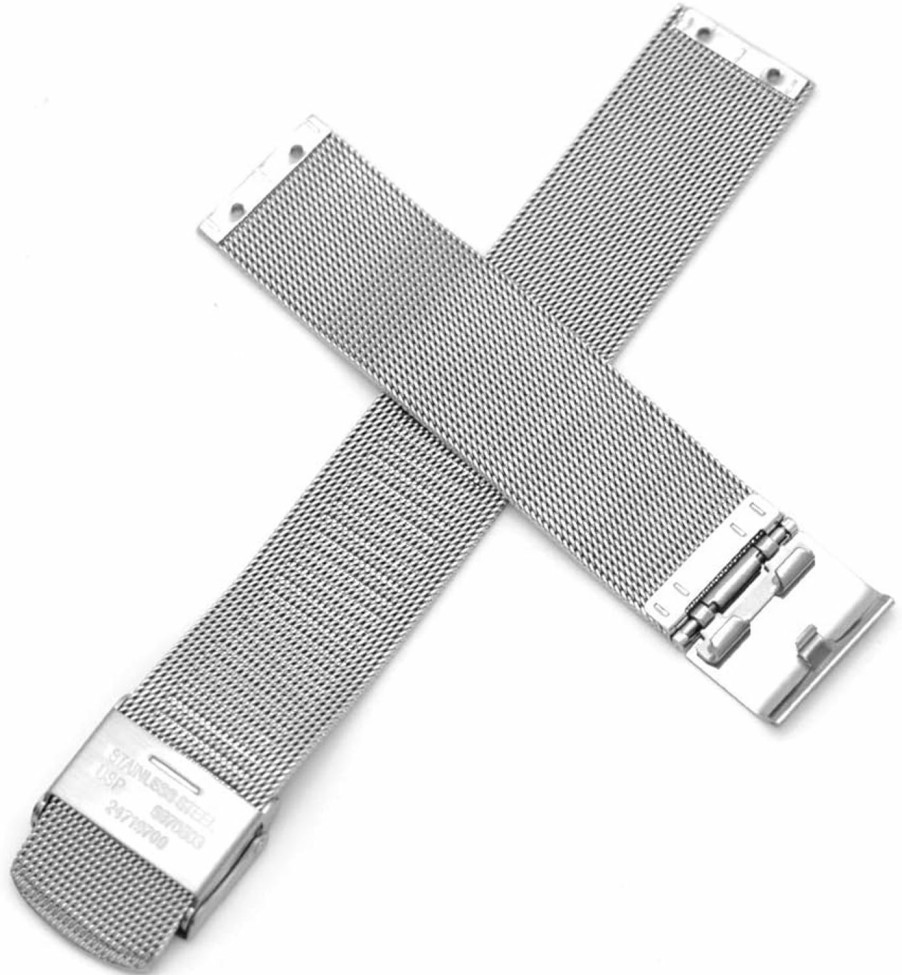 Best bullish 18Mm Screwing Stainless Steel Watch Strap Replacement For Skagen