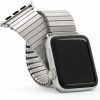 Clearance Speidel Speidel Twist-O-Flex Expansion Band In Brushed Steel Compatible For Use With The 42/44/45 Apple Watch Series 1, 2, 3, 4,5,6 And 7 In Size 8