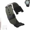 Wholesale MMBAY Mmbay 24Mm Nylon Leather Watch Bands Replacement Fit For Casio G-Shock Sgw-100 Sgw-200 Gw-3000B Gw-3500B Strap Wirstband For Men And Women Bracelet Watch Accessories