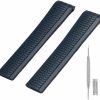 New Adwoa Adwoa Silicone Rubber Watch Band Strap Replacement For Patek Aquanaut Philippe - 21Mm Watch Band Compatible With Pp 5164A 5167A