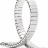 New Speidel Speidel Ladies Twist-O-Flex Expansion Replacement Watch Band Silver Tone Straight End 10-14Mm