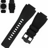 Wholesale MMBAY Mmbay Rubber Watch Bands Replacement Fit For Bell & Ross B&R Br-01 Br01 Br-03 Br03 Br03-92 Diver 24Mm*33Mm Silicone Strap Wirstband For Men And Women Waterproof Bracelet Watch Accessories