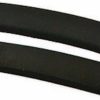 Best Cuir De Lyon Size 30Mm Black Rubber Silicone Soft Replacement Watch Band Strap Loop