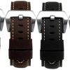 Best Generic Strapseeker Addison Vintage Calf Leather Watch Strap- Watch Bands For Men & Women- Compatible With Most Watches - Genuine Thick Replacement Leather Strap- Black, Brown, Green- 20Mm, 22Mm, 24Mm, 26Mm