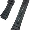 New NewLife Newlife 20Mm Black Rubber Pvc Material Watchband | Comfortable And Durable Replacement Watchstrap That Brings To Any Watch For Men And Women