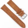 Hot Onthelevel Onthelevel Suede Watch Strap-18Mm 19Mm 20Mm 22Mm 24Mm Suede Leather With Black Leather Back Watch Band For Men Or Women