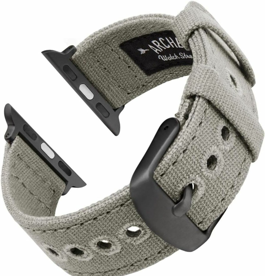 Clearance Archer Watch Straps Archer Watch Straps - Canvas Watch Bands For Apple Watch