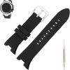 Clearance MMBAY Mmbay 22Mm Rubber Watch Bands Replacement Fit For Armani Exchange Ax Ax1040 Ax1041 Ax1042 Ax1050 Ax1067 Ax1068 Ax1070 Silicone Strap Wirstband For Men And Women Waterproof Bracelet Watch Accessories