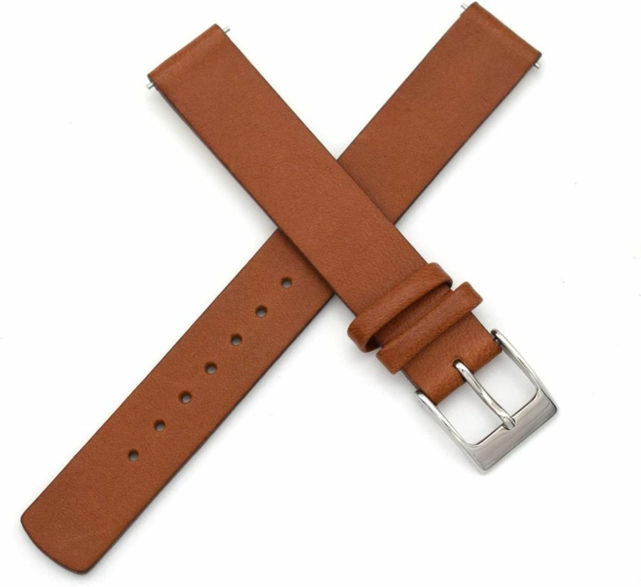 Best bullish 14Mm Interchangeable Genuine Leather Watch Strap Replacement For Skagen