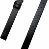 Online NewLife 10Mm Black Genuine Leather Watchband | Flat, Soft Replacement Watchstrap That Brings New Life To Any Watch (Womens Standard Length)