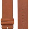 Clearance THEAGE Theage Band 21Mm Spring Bar Genuine Leather Watch Strap Replacement For Skagen Skw6086 Skw6219 Skw6237 Skw6449 Skw6449 (Brown)