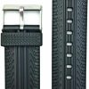 Best NewLife Newlife 22Mm Black Rubber Pvc Material Watch Band | Comfortable And Durable Replacement Wrist Strap That Brings To Any Watch For Men And Women