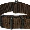 Clearance Da Luca Ballistic Nylon Military Watch Strap (Pvd Buckle) 18Mm 20Mm 22Mm 24Mm 26Mm