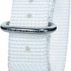 Hot BERTUCCI Bertucci Dx3 B-148 16Mm Bianco White Nylon Watch Band