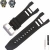 New MMBAY Mmbay Rubber 32.5Mm Watch Bands Replacement Fit For Invicta Subaqua Noma Iv 1155 6583 11503 11810 16141 Silicone Strap Wirstband For Men And Women Waterproof Bracelet Watch Accessories