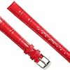 Best Timex Timex 12Mm Womens Leather Watch Band Strap Red