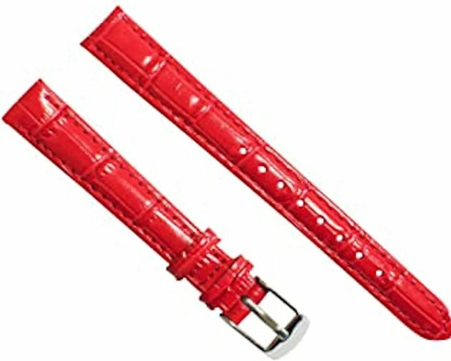 Best Timex Timex 12Mm Womens Leather Watch Band Strap Red